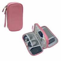Tas penyimpanan kabel Data, Charger Ponsel Power Bank pengisian tas kabel pengaturan Digital USB Flash Drive Headphone Hard Drive