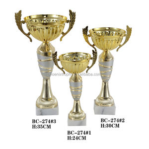 Trophées de cricket en métal personnalisés de haute qualité Champion Cup Vainqueur Médailles et plaques de qualité Phoenix Brand Durable Gold & Silver - Product Image 6