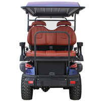 Nouvelle voiturette de golf électrique 2+2 places tout-terrain haute performance