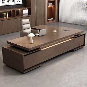 Bureau <span class=keywords><strong>de</strong></span> <span class=keywords><strong>direction</strong></span> moderne, mobilier <span class=keywords><strong>de</strong></span> patron <span class=keywords><strong>de</strong></span> grande taille, adapté aux bureaux et aux maisons. - Product Image 4