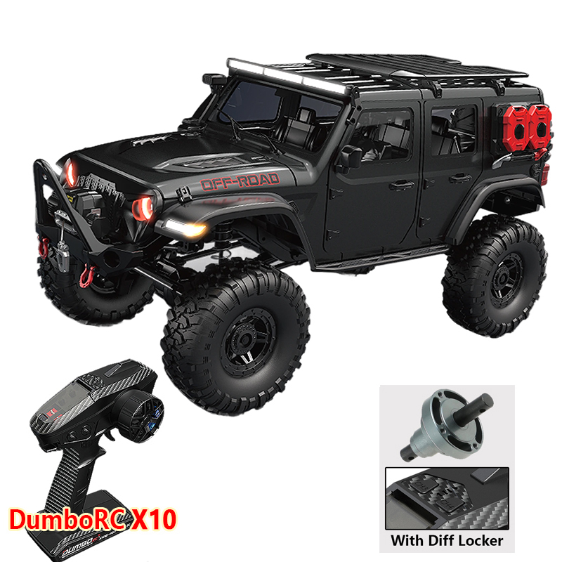 R1016 con bloqueo de diferencial + DumboX10 [Negro]