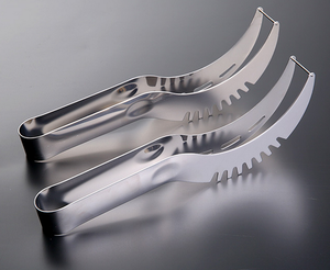 Coupeur de pastèque de melon de fruit en métal d'acier inoxydable sûr moderne - Product Image 1