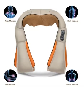 Máquina eléctrica de masaje corporal Shiatsu con calor para amasar, golpear y vibrar, precio de fábrica, masaje de hombros y cuello trasero - Product Image 5