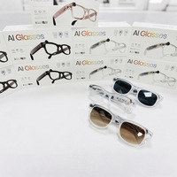 Lunettes Intelligentes Tendance avec Caméra 8MP 1200P Anti-tremblement, Wi-Fi, Étanche IPX-5, Chargement Magnétique, Assistant Vocal ChatGPT et IA Intelligente 2026