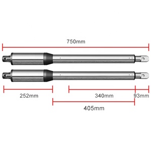 Kit d'ouverture de <span class=keywords><strong>portail</strong></span> coulissant automatique Poids de porte unique 150KG DC 24V Ouvre-moteur de <span class=keywords><strong>portail</strong></span> pivotant Connectez-vous avec serrure électrique - Product Image 1