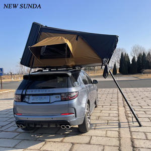 Tente de toit rigide en aluminium pour camping en extérieur, avec échelle, pour 4x4, tente familiale pour voiture - Product Image 1