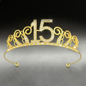 Cadeau pour filles 15 ans adulte pratique rituel sens niche <span class=keywords><strong>de</strong></span> haute qualité couronne <span class=keywords><strong>de</strong></span> strass - Product Image 1