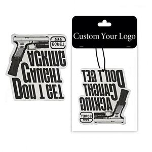 Ambientador de Papel Personalizado con Logotipo, Todas las Fragancias, Ambientador de Aire para Auto, Ambientador de Papel de Lujo Personalizado para Auto - Product Image 2