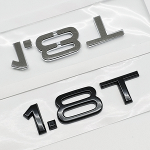Emblema 3D in ABS Cromato <span class=keywords><strong>Nero</strong></span> con <span class=keywords><strong>Logo</strong></span> 1.8T 2.0T 3.0T, Adesivo per Auto <span class=keywords><strong>Audi</strong></span> A1 A2 A3 A4 A5 A6 A7 S3 S4 S5 S6 RS TT, Accessori - Product Image 2