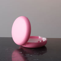 Boîtier de poudre compacte personnalisé avec logo couleur pour cosmétiques, maquillage, blush, fard à paupières, contour et illuminateur, avec miroir – Fabrication ISO