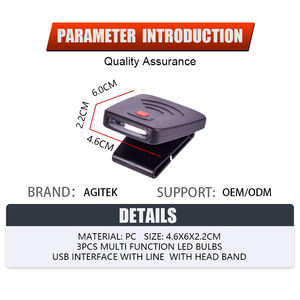 Lampe frontale <span class=keywords><strong>de</strong></span> pêche LED portable, étanche et durable pour la pêche au saumon, au snapper, au poisson-chat et à la truite - Outil <span class=keywords><strong>de</strong></span> pêche <span class=keywords><strong>en</strong></span> <span class=keywords><strong>mer</strong></span> et <span class=keywords><strong>en</strong></span> extérieur - Product Image 1