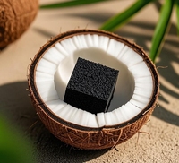 Comprimés de charbon de bois dur de coquille de noix de coco de fruits de chicha de 35mm de haute qualité