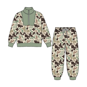 Ensemble de vêtements de chasse camouflage pour garçons, vêtements assortis pour enfants, tenues d'automne pour enfants - Product Image 3
