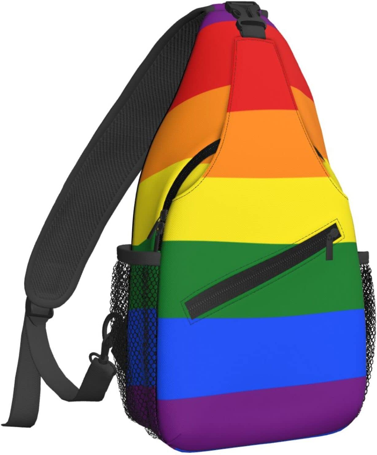GYAUOLOP20127 Gay Pride Love It - Canotta da uomo con muscoli, maglietta da palestra con stampa completa, senza maniche, S
