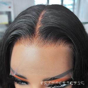 Cabello Humano Virgen Remy 13x4 HD13*4 Transparente para Peluca, Doble Trama, Sin Pegamento, Origen China, Venta al Por Mayor - Product Image 3