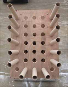 La felicidad rojo música pirotecnia para pulgadas 25 disparos carta efecto fuegos artificiales disparo o velas romanas - Product Image 3