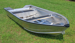 Kinocean Großhandelspreis Aluminiumboot 12ft 14ft 16ft Leichtgewichtiges Angelboot mit Hochwertiger Aluminiumlegierung für den Außenbereich - Product Image 2