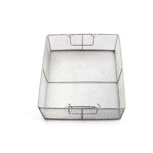 Chất lượng cao hàn hiển thị lưới thép không gỉ lưới Giỏ thực phẩm doanh thu giỏ - Product Image 2