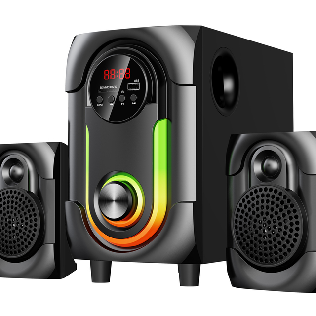 5 Inch Channel Multimedia Speaker for Home Theater System Gaming Speaker Player
