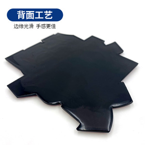 Customized Pvc Raised Text Signs Digital Printing Durable For Concerts Home Decor Clothing Bags - Product Image 1