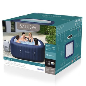 <span class=keywords><strong>Bestway</strong></span> 60022 Hawaii Airjet carré bain à remous <span class=keywords><strong>gonflable</strong></span> <span class=keywords><strong>SPA</strong></span> piscine PVC extérieur natation récupération baignoire personnalisable Logo impression - Product Image 5