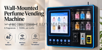Distributeur automatique mural de parfums et de colognes avec lecteur de cartes de crédit à écran tactile à vendre