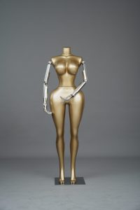 Mannequins gonflables en gros, dorés et noirs, en plastique ABS, grande taille, courbes féminines, modèles BBL, pour boutique de vêtements et soutiens-<span class=keywords><strong>gorge</strong></span> de grande taille - Product Image 5