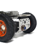 CCTV 360 °   Rotation continue 220 °   Robot d'inspection de canalisation avec caméra pivotante et double caméra avant et arrière