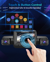 Caméra embarquée AI DMS 4K, caméra embarquée Sony Starvis 2, boîte noire de voiture, caméra embarquée 4 objectifs, enregistreur de conduite avec vision nocturne