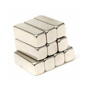 Matériaux magnétiques N38 N40 N42 N48 N50 N52 Aimants bloc néodyme 20x10x10