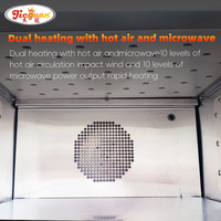 EOA-2S de four à micro-ondes intelligent de rôti à grande vitesse de cuisine commerciale d'acier inoxydable