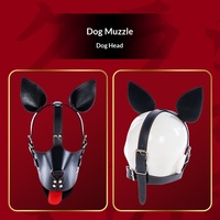 Ensemble complet d'entraînement BDSM pour adultes : protections coudes/genoux, collier, bandeau pour chien – Accessoires de jeu de rôle homme/femme 100 % imperméables
