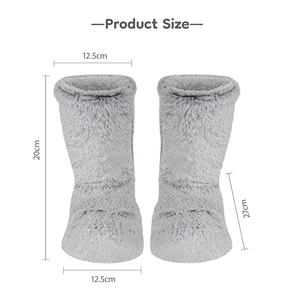 2023 bottes chauffantes électriques USB d'hiver 5V/2A chaussures de soins des pieds de thérapie par la chaleur - Product Image 6