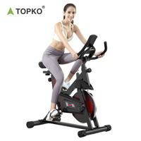 Vélo de spinning professionnel TOPKO pour la maison et le commerce, exercice aérobie