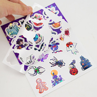 Étiquettes en papier autocollantes, impression personnalisée, logo sur mesure, feuille d'autocollants découpés à la forme