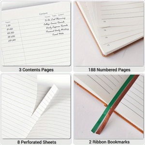 A5 Thiết Kế Sang Trọng Tạp Chí Cao Cấp Máy Tính Xách Tay Với Da Dập Nổi Ban Nhạc Đàn Hồi Chủ Bút Tùy Chỉnh Công Ty Máy Tính Xách Tay - Product Image 5