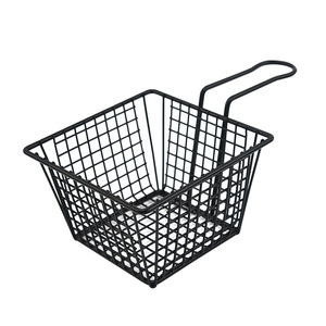 ตะกร้าลวดเหล็กสำหรับของว่างแบบขายส่ง รุ่น Syh1365 ตะกร้ามินิสำหรับเฟรนช์ฟรายส์ สแตนเลส สำหรับผลไม้ ครัว ทอดอาหาร วัสดุโลหะ - Product Image 2
