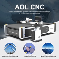 Máquina de Corte CNC Inteligente AOYOO para Espuma, Fibra de Carbono, Preimpregnado, Vidrio Multiaxial