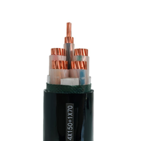 Câble d'alimentation en cuivre isolé en PVC fiable avec âme pleine de calibre 14 AWG pour câblage souterrain et industriel