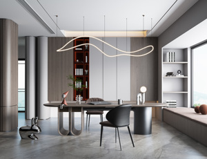 Bibliothèque Moderne Personnalisable en Bois HAIYUE avec Armoire de Rangement et Éclairage LED pour Bibliothèque et Chambre à Coucher - Product Image 4