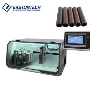 Máquina de corte de tubo de <span class=keywords><strong>PVC</strong></span>, PE,PPR, tubular duro completamente automática, tubería de agua, maquinaria de corte rotativa para 1-50mm OD - Product Image 2