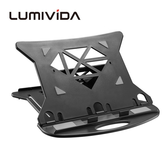Portable 11"-15" Laptop Stand Ergonomic Foldable Tablet Riser Height Adjustable Notebook Mount Holder for Home Office Desk