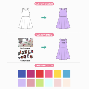 <span class=keywords><strong>Robe</strong></span> d'été décontractée <span class=keywords><strong>pour</strong></span> filles, jupe <span class=keywords><strong>de</strong></span> princesse personnalisée <span class=keywords><strong>de</strong></span> haute qualité <span class=keywords><strong>pour</strong></span> enfants, idéale <span class=keywords><strong>pour</strong></span> l'extérieur - Product Image 5