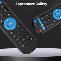 Topleo-ratón inalámbrico air mouse IR, 2,4g, teclado y ratón Mini, universal, inalámbrico, control remoto de tv