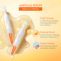 Sérum éclaircissant anti-taches Lanbena à la vitamine C, ampoule monodose pour le soin de la peau