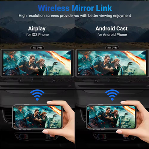 Diboev 10.26-inch Car Monitor <span class=keywords><strong>Android</strong></span> 2 DIN Dash Cam màn hình cảm ứng không dây Carplay GPS Wifi BT 1-năm bảo hành xe Stereo đài phát thanh - Product Image 6