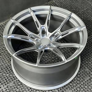 Jantes forgées concaves argentées sur mesure de 18, 19, 20, 21, 22 pouces, 5x120, 5x112, 5x114.3 pour <span class=keywords><strong>Audi</strong></span> <span class=keywords><strong>RS3</strong></span>, BMW M3, M4 - Product Image 3