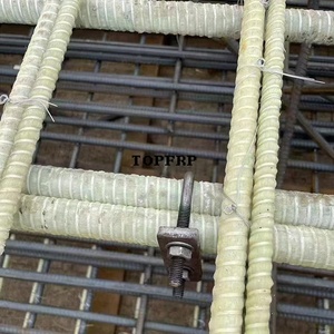 Fiberglass Reinforced <b>Plastic</b> Rebar Screw Thread Bar - Product Image 2