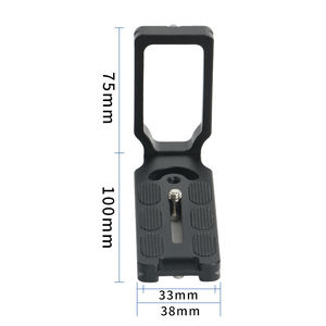 Appareil photo en aluminium Arca Swiss Universal Camera Vertical Shooting L Plate Base Quick Release L Bracket Holder for Ball Fluid Head - Product Image 4