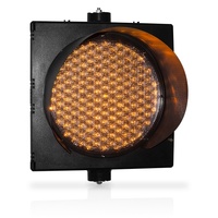 Produsen Lampu Lalu Lintas Dia.400mm(16inch) Lampu Lalu Lintas LED Bola Kuning dengan Lensa Jaring Laba-laba